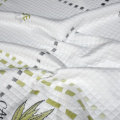 Jacquard Mattress Fabric Fragrant Aloe Vera Aromatic After-treatment Knitted Bedding 100% Polyester Home Textile YARN DYED Weft